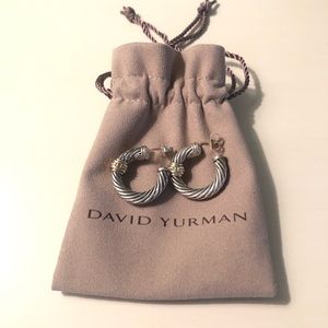 David Yurman Cable Earrings
